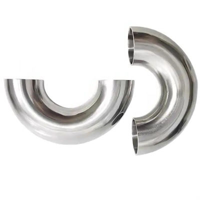 High Strength Duplex Stainless Steel Fittings Butt Weld 180 Degree U Bend