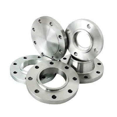 UNS S32750 Slip On RF Flange , Super Duplex Stainless Lap Joint Flange For Desalination