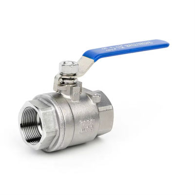 Stainless Steel 2PC Ball Valve 1000psi DN15-DN100 CF8/CF8M