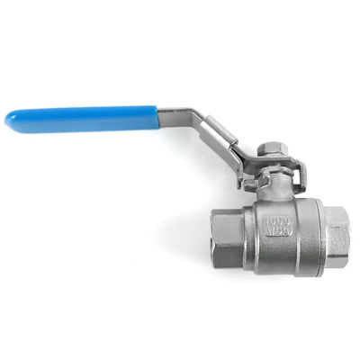 Threaded 3 Inch Stainless Steel Ball Valve 1000WOG DN50 Hand Operation