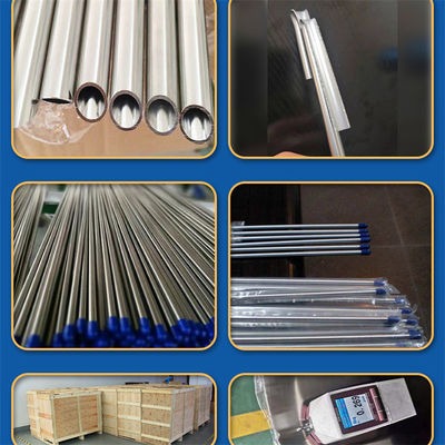 ASTM A270 TP316L Sanitary Stainless Steel Seamless Pipe Bright Annealed