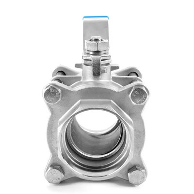 Stainless Steel 3PC Ball Valve 1000WOG DN15-DN100 Steam Water OIL
